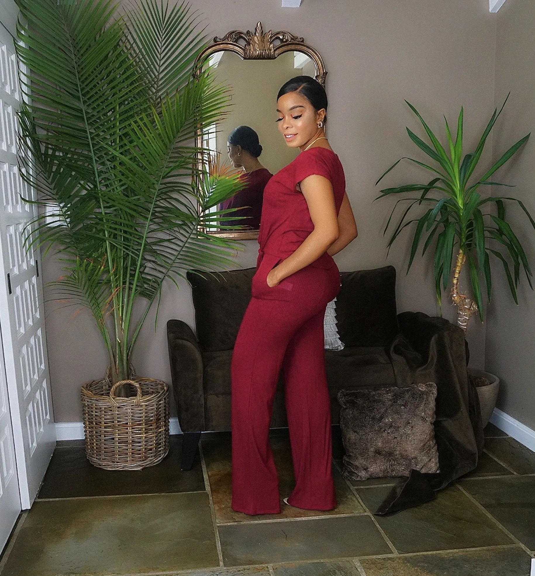 Knotty Gurl Pants Set (see other colors)