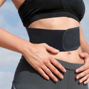 KONGDY Tourmaline Self-heating Steel Waist Belt One Piece Breathable Double-side Waist Tools Magnetic Therapy Breathable Pads