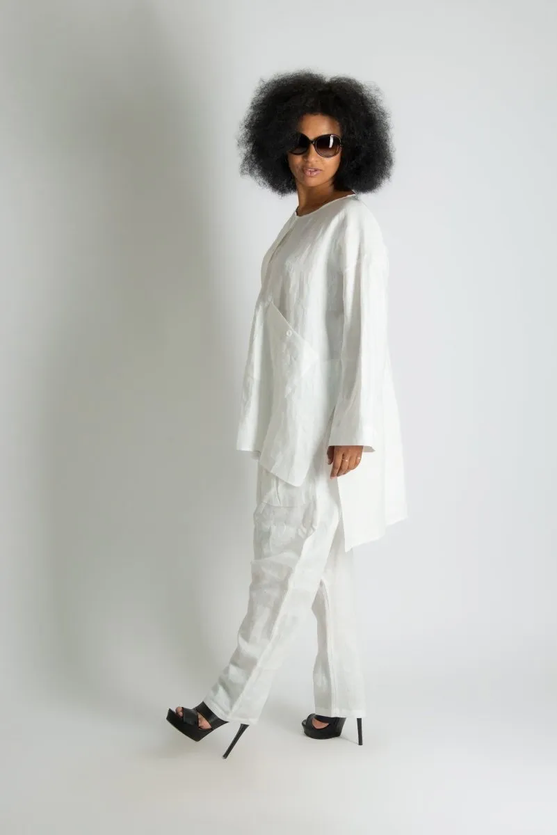Linen Harem Loose Pants CLARA
