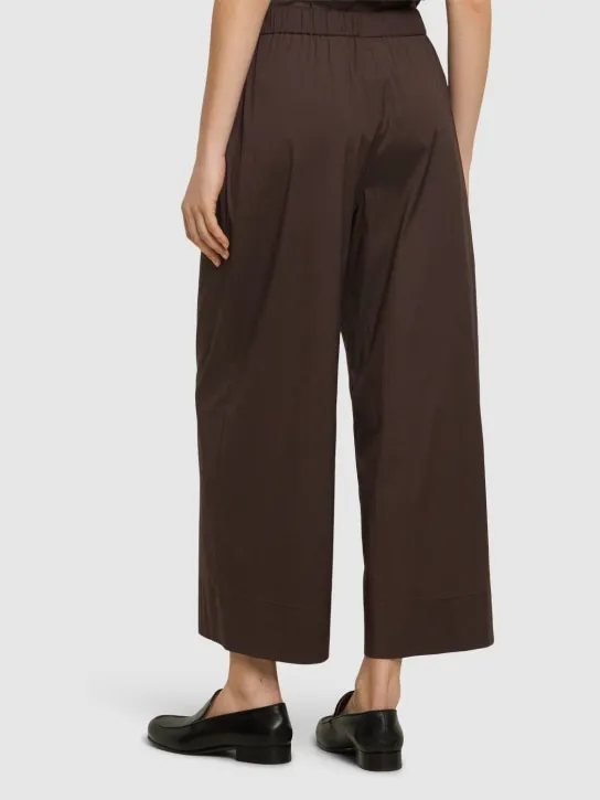 Max Mara   Esperia cotton blend poplin pants 
