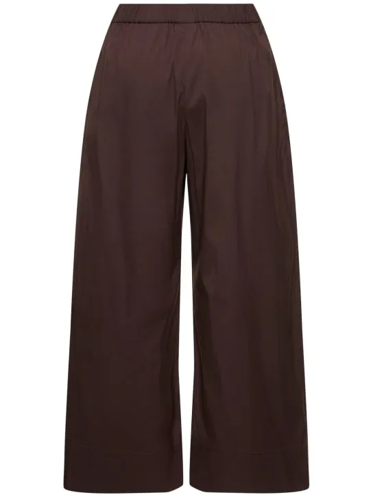 Max Mara   Esperia cotton blend poplin pants 