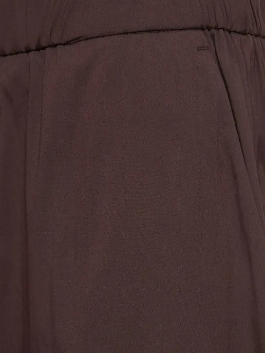 Max Mara   Esperia cotton blend poplin pants 