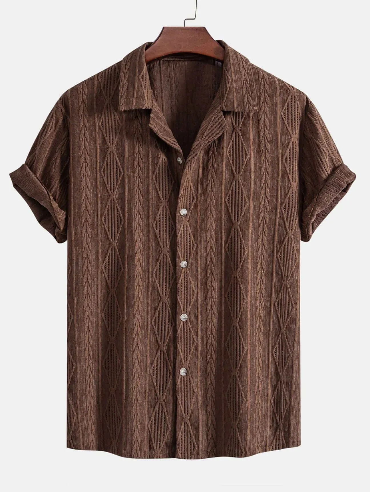 Men's Breathable Cotton Shirt: All-Season Comfort