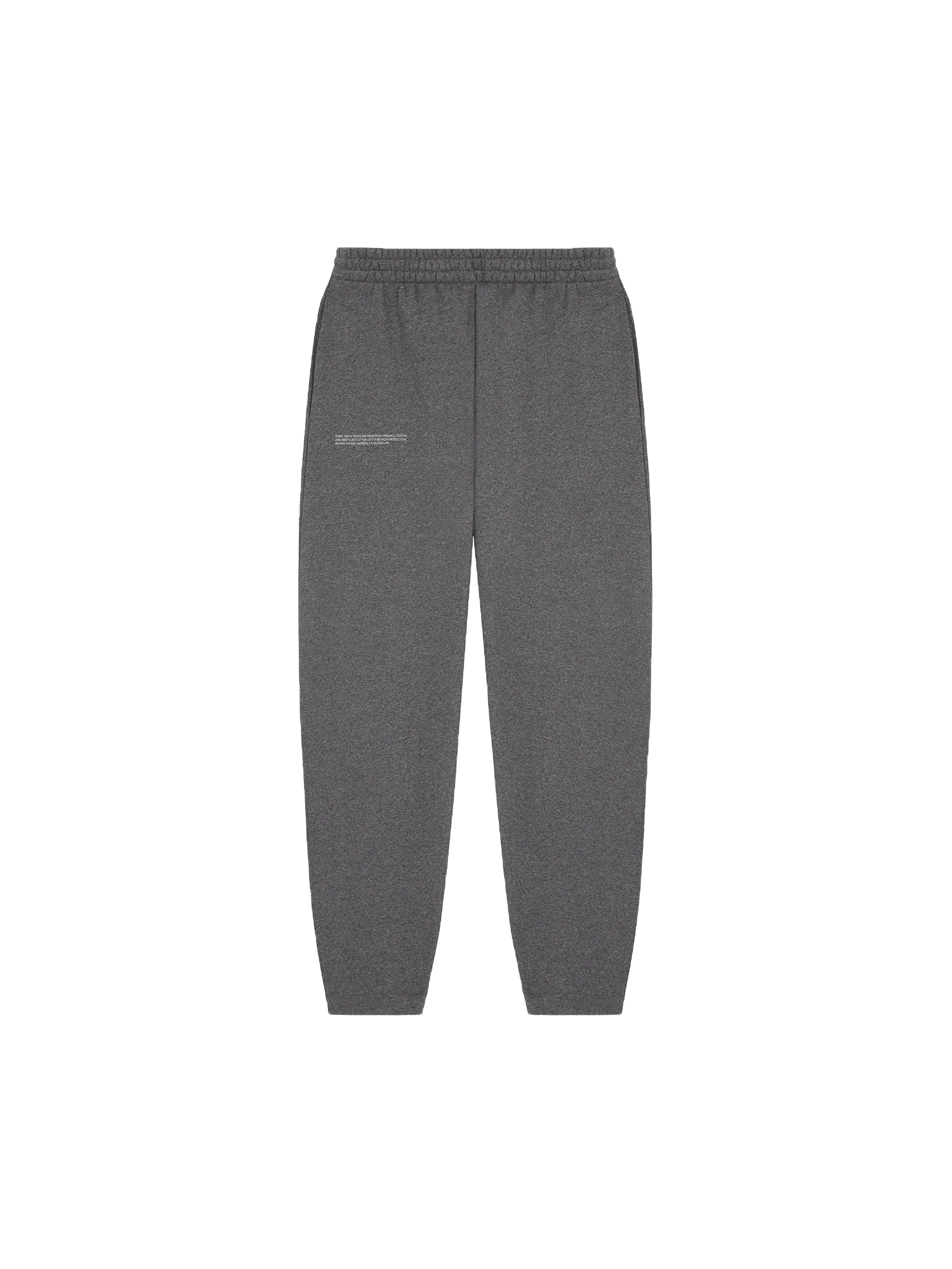 Mens Reclaimed Cotton Barrel-Leg Track Pants—reclaim charcoal
