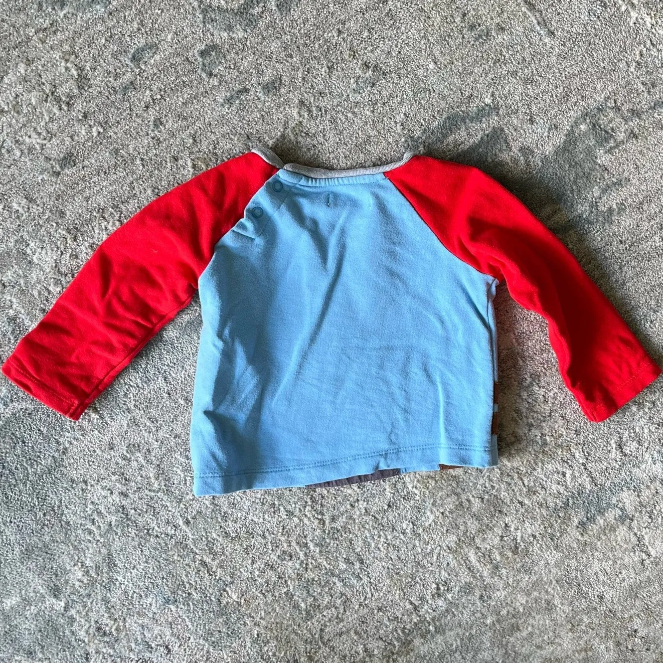 Mini Boden Appliqué Jersey Play Set Ivory/Fire Red Dog 6-9 Months