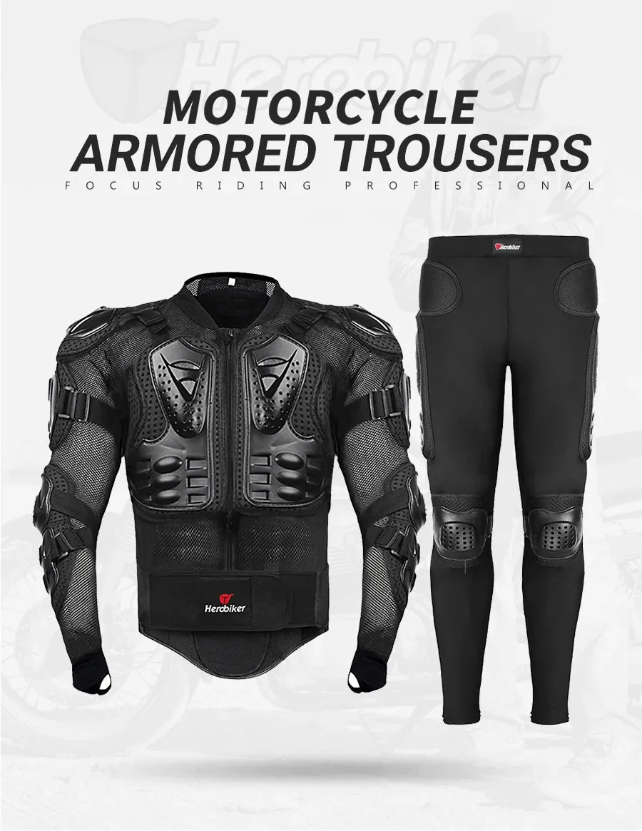 Motorcycle Armor Jacket | Ultimate Protective Gear for Motocross Racing & Riding"