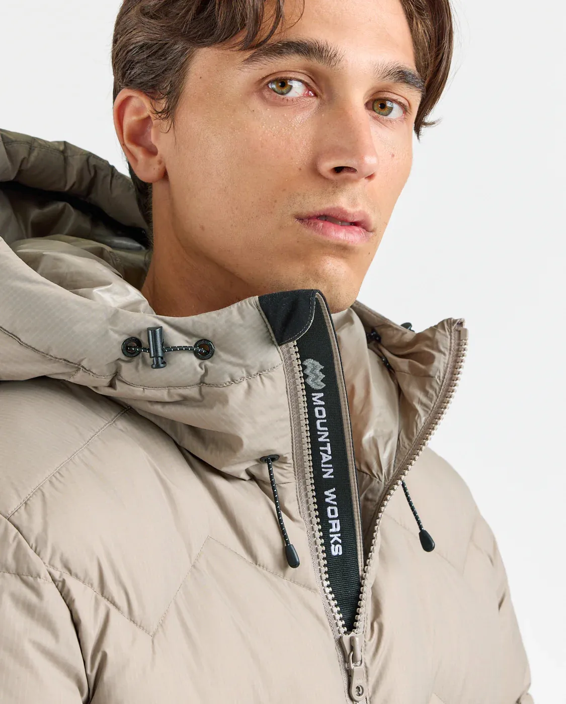 Mountain Works Unisex Regulator Down Coat Moondust | Buy Mountain Works Unisex Regulator Down Coat Moondust here | Outnorth