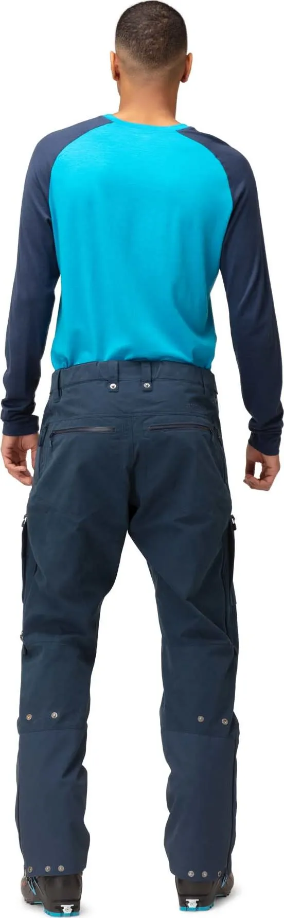 Norrøna Men&#x27;s Lyngen Cotton Pants Indigo Night | Buy Norrøna Men&#x27;s Lyngen Cotton Pants Indigo Night here | Outnorth