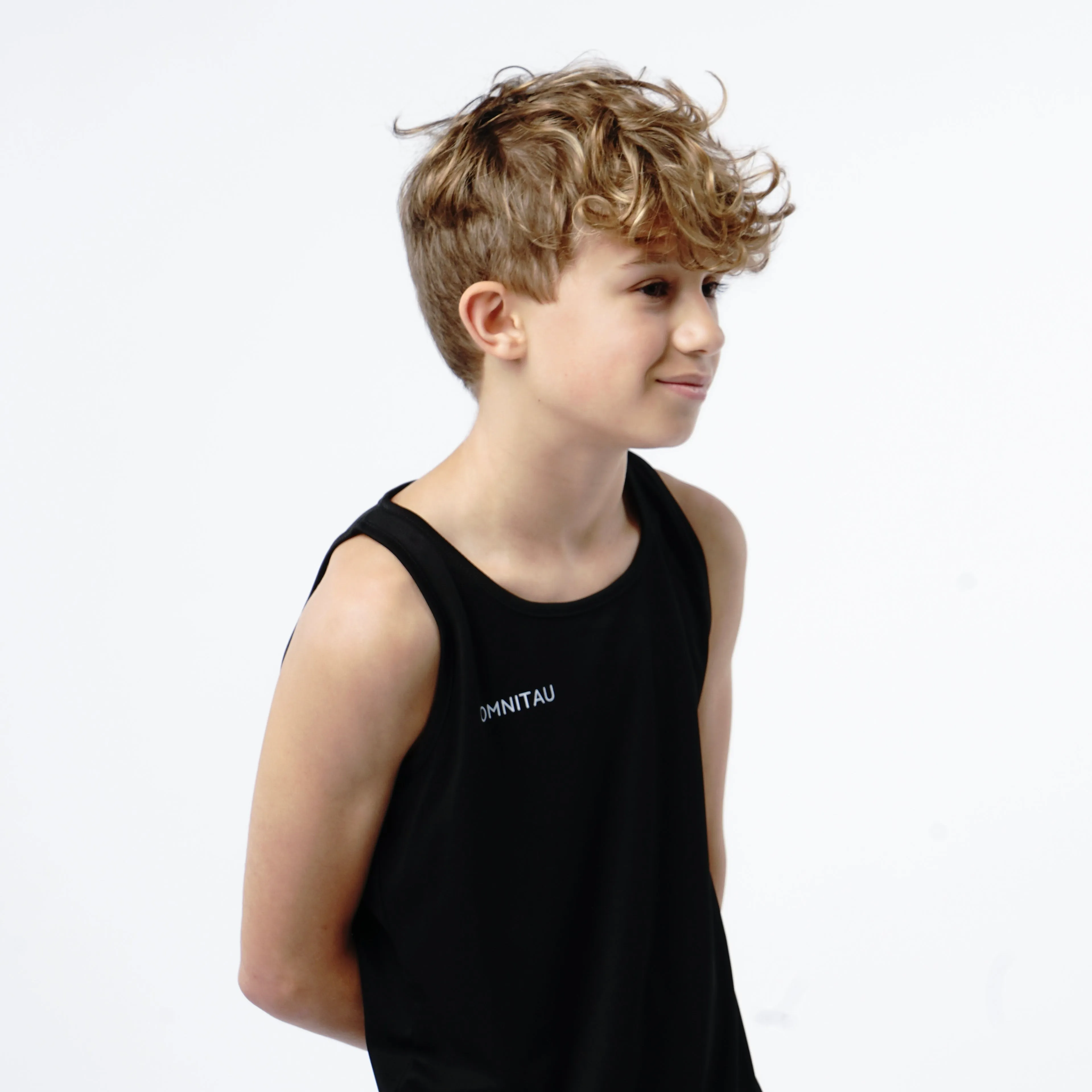 Omnitau Kid's Team Sports Breathable Vest - Black
