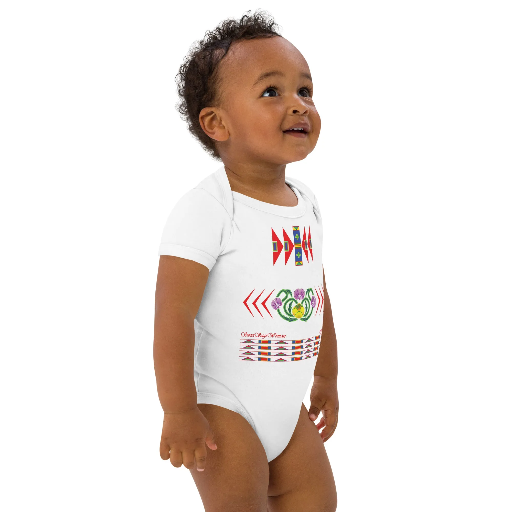Organic cotton baby bodysuit