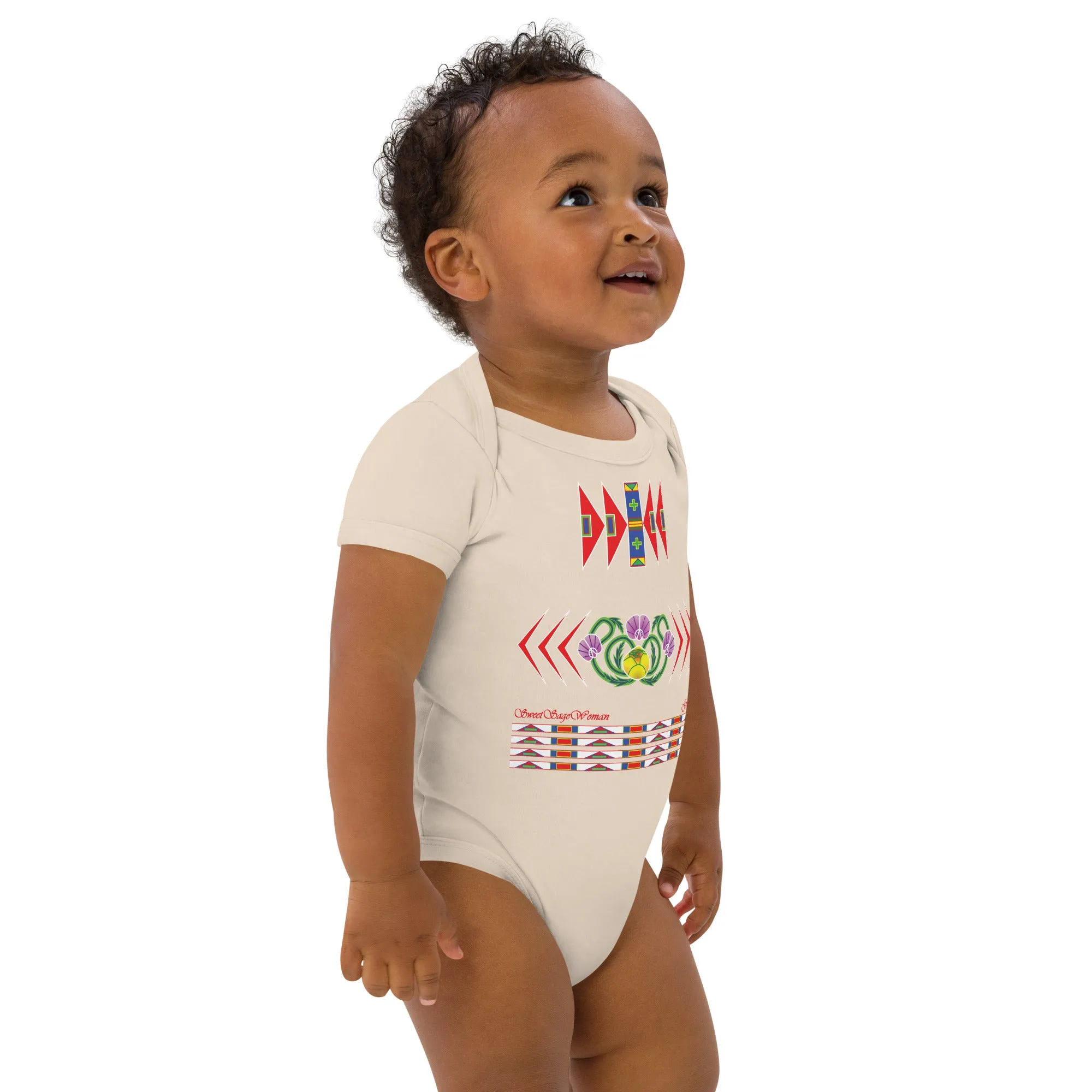 Organic cotton baby bodysuit