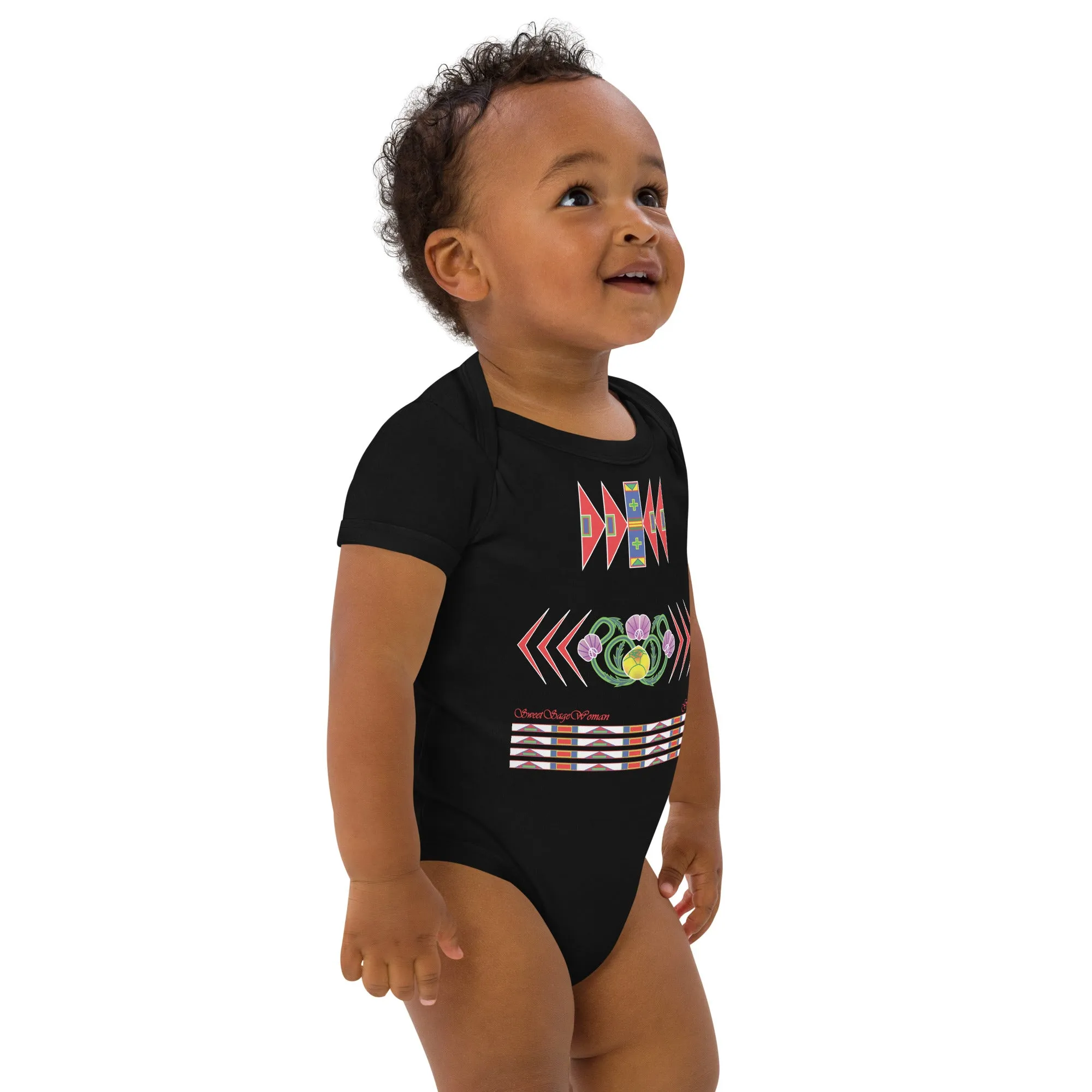 Organic cotton baby bodysuit