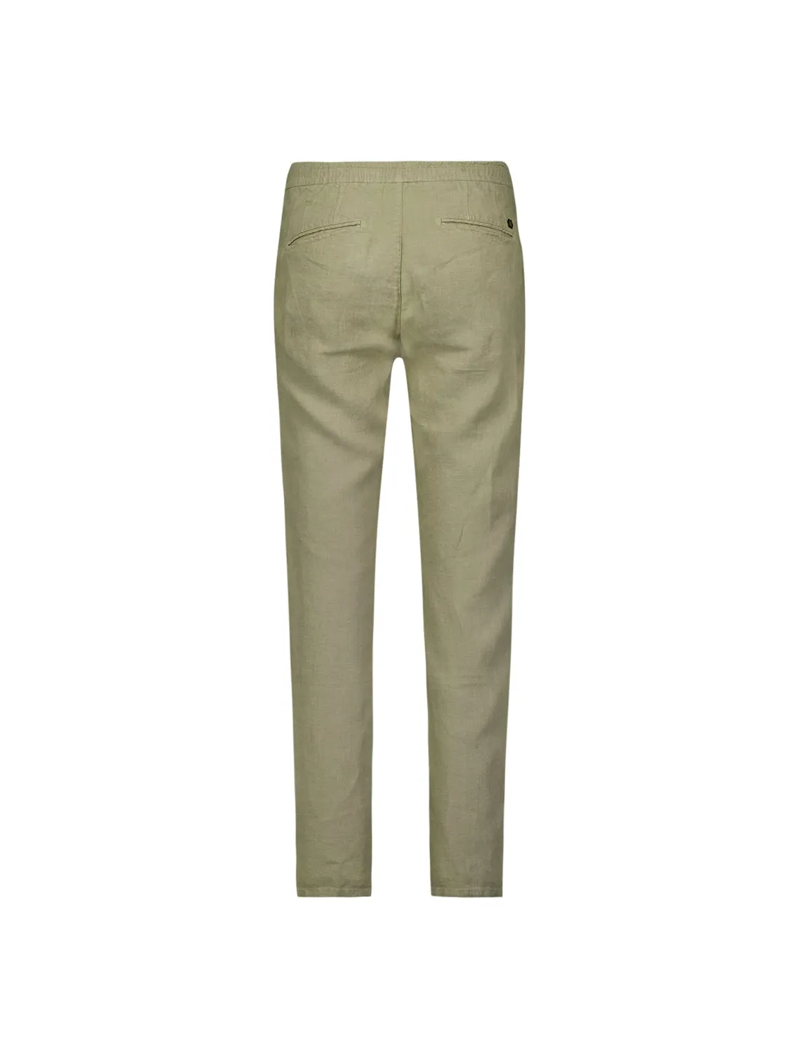 Pants Linen Garment Dyed | Smoke