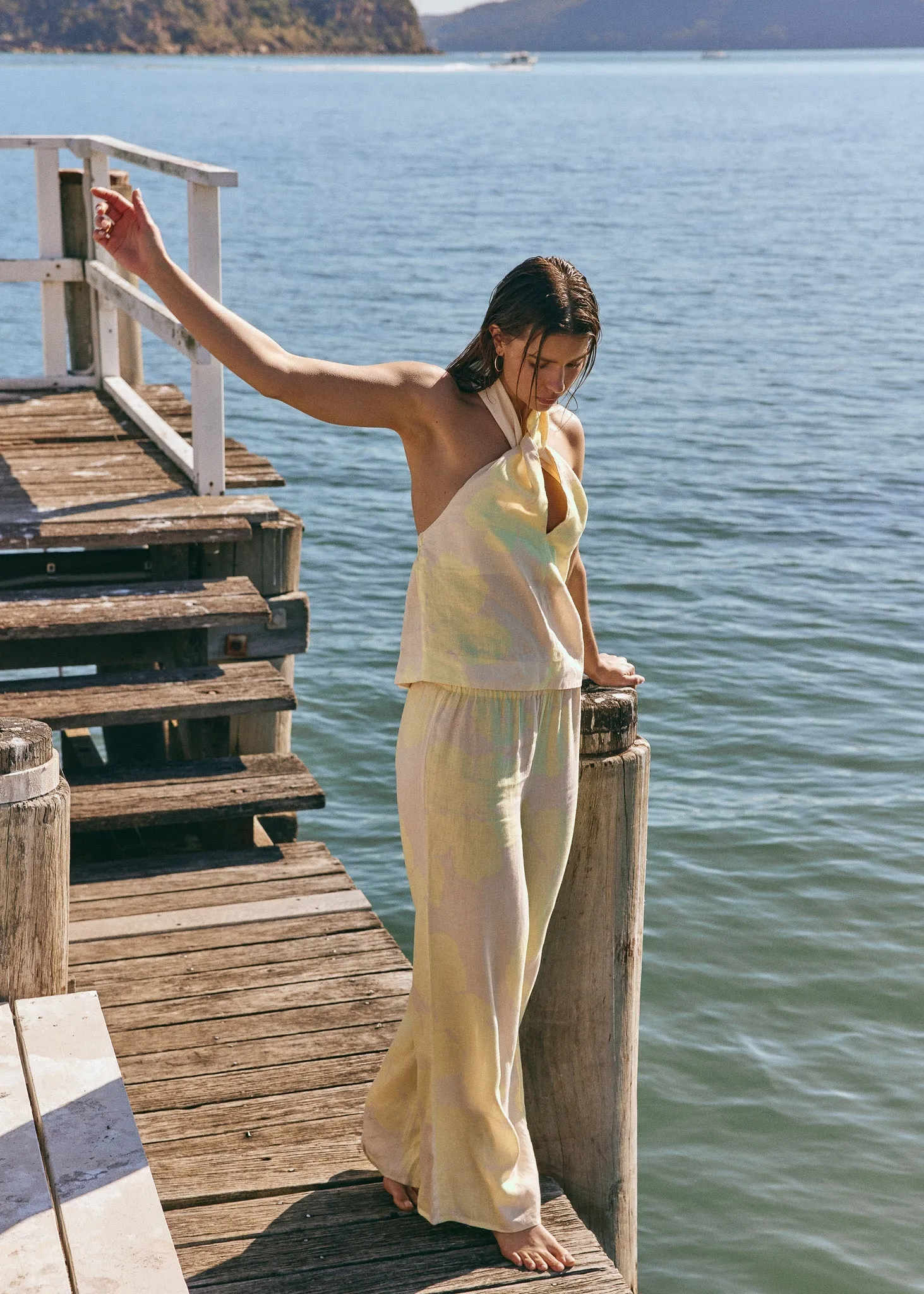PIPPA RIDLEY - CATALINA PANT BLOOM CITRUS