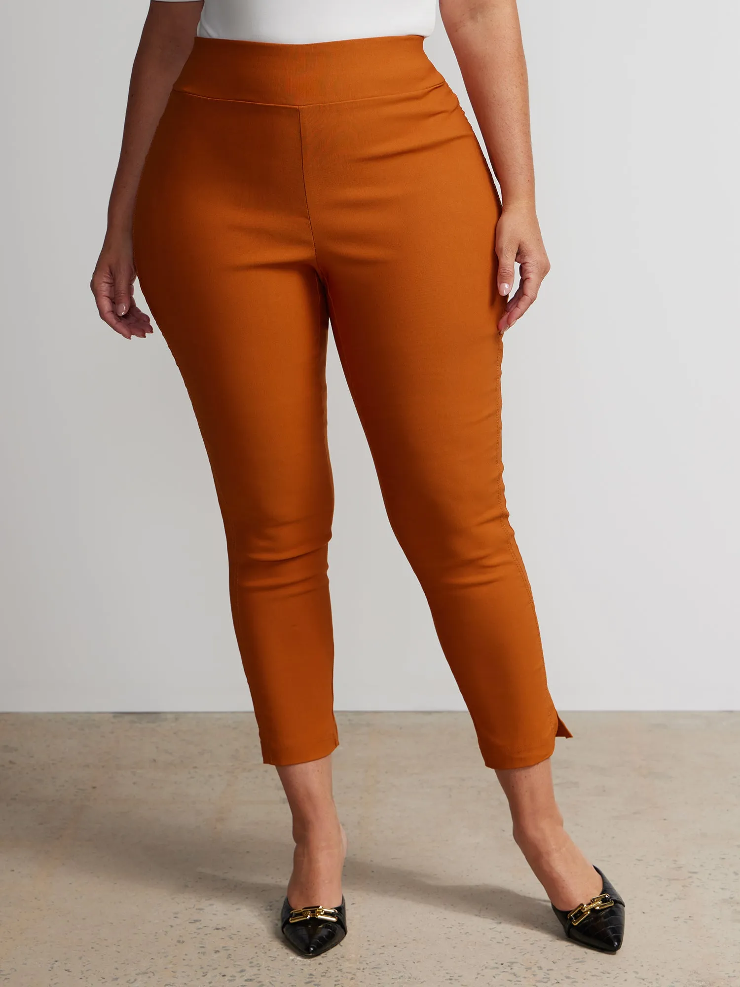 Plus Whitney High Rise Ankle Pant