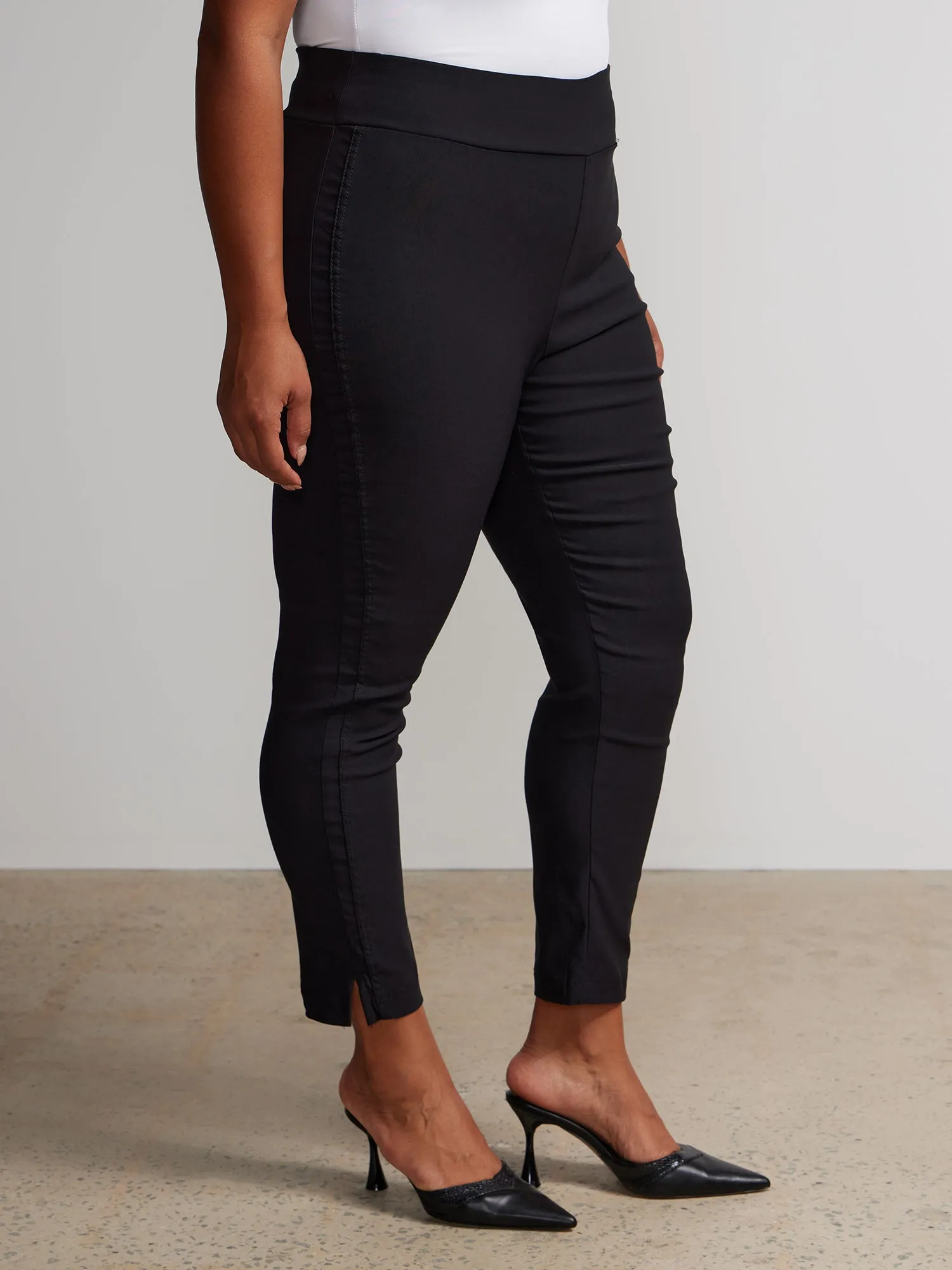 Plus Whitney High Rise Ankle Pant