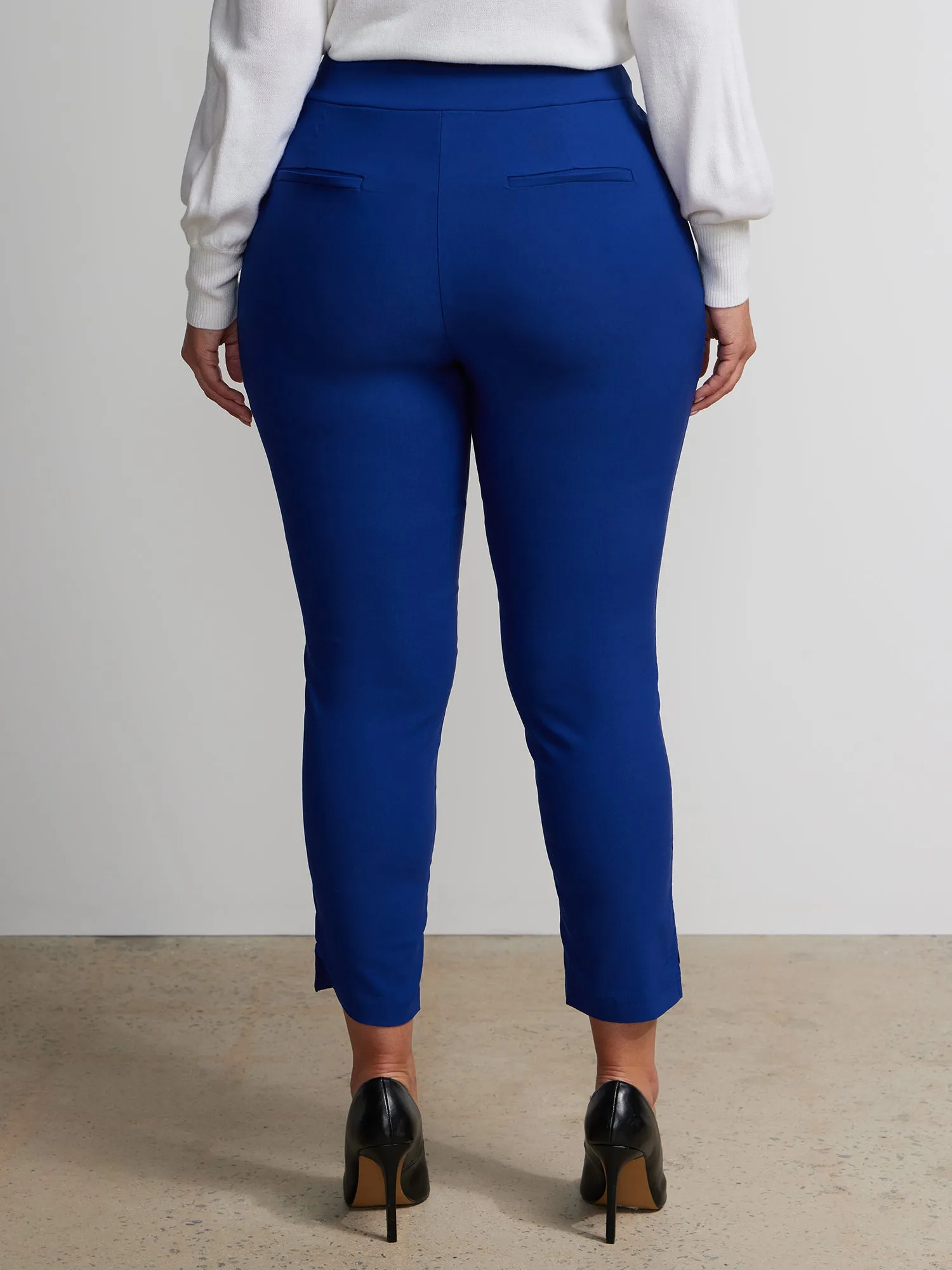 Plus Whitney High Rise Ankle Pant