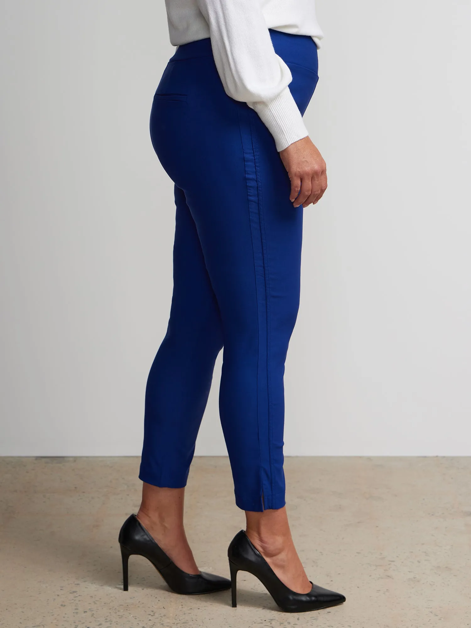 Plus Whitney High Rise Ankle Pant