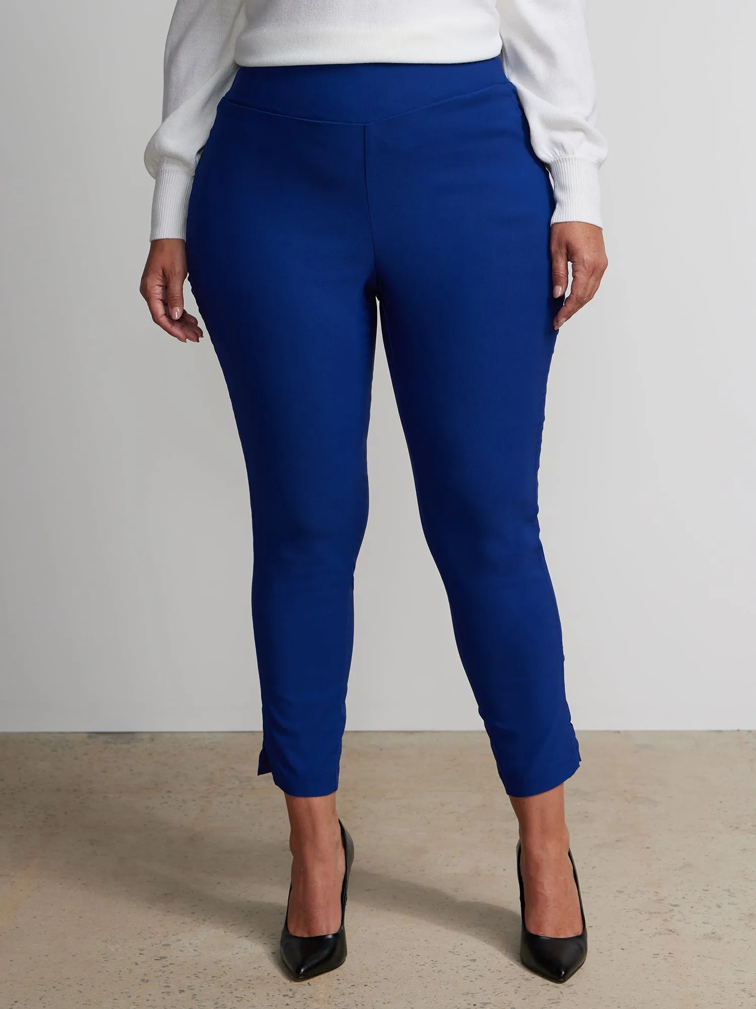 Plus Whitney High Rise Ankle Pant