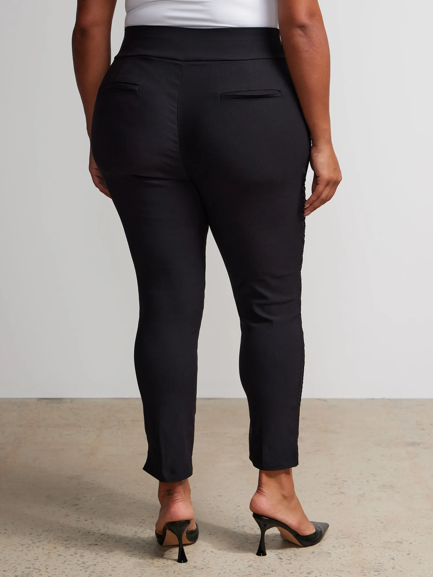Plus Whitney High Rise Ankle Pant