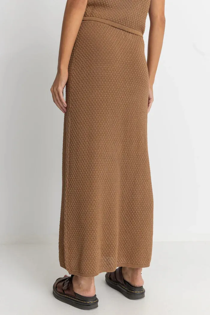RHYTHM Jossie knit maxi skirt