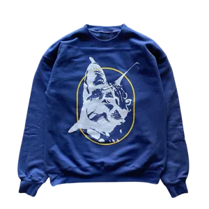 Serval Cat Crewneck