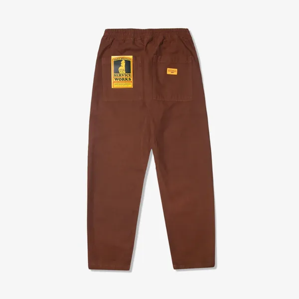 Service Works Classic Chef Pants - Brown