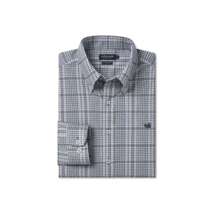 Shores Windowpane Performance Dress Shirt