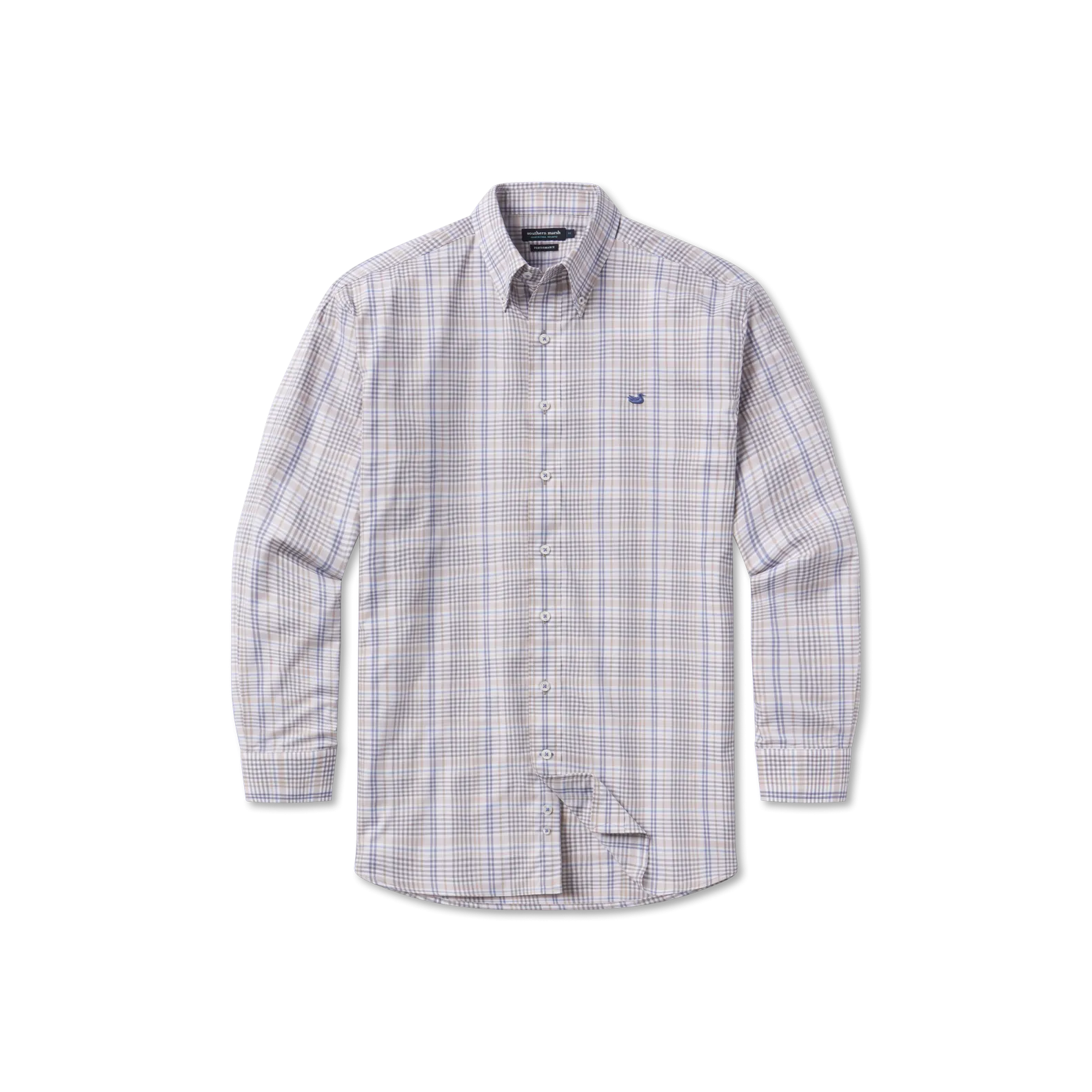 Shores Windowpane Performance Dress Shirt