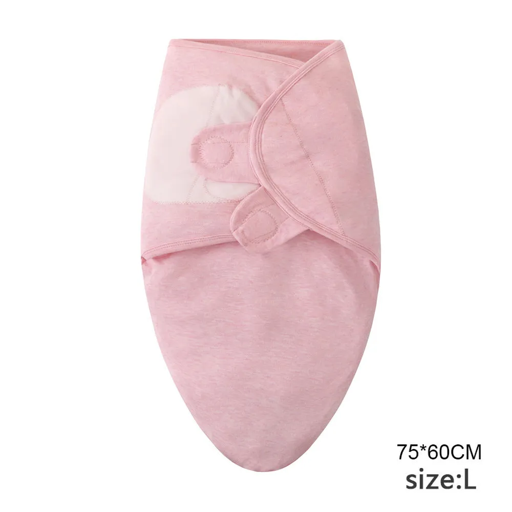Soft Cotton Baby Swaddle Blanket Cozy & Breathable Wrap