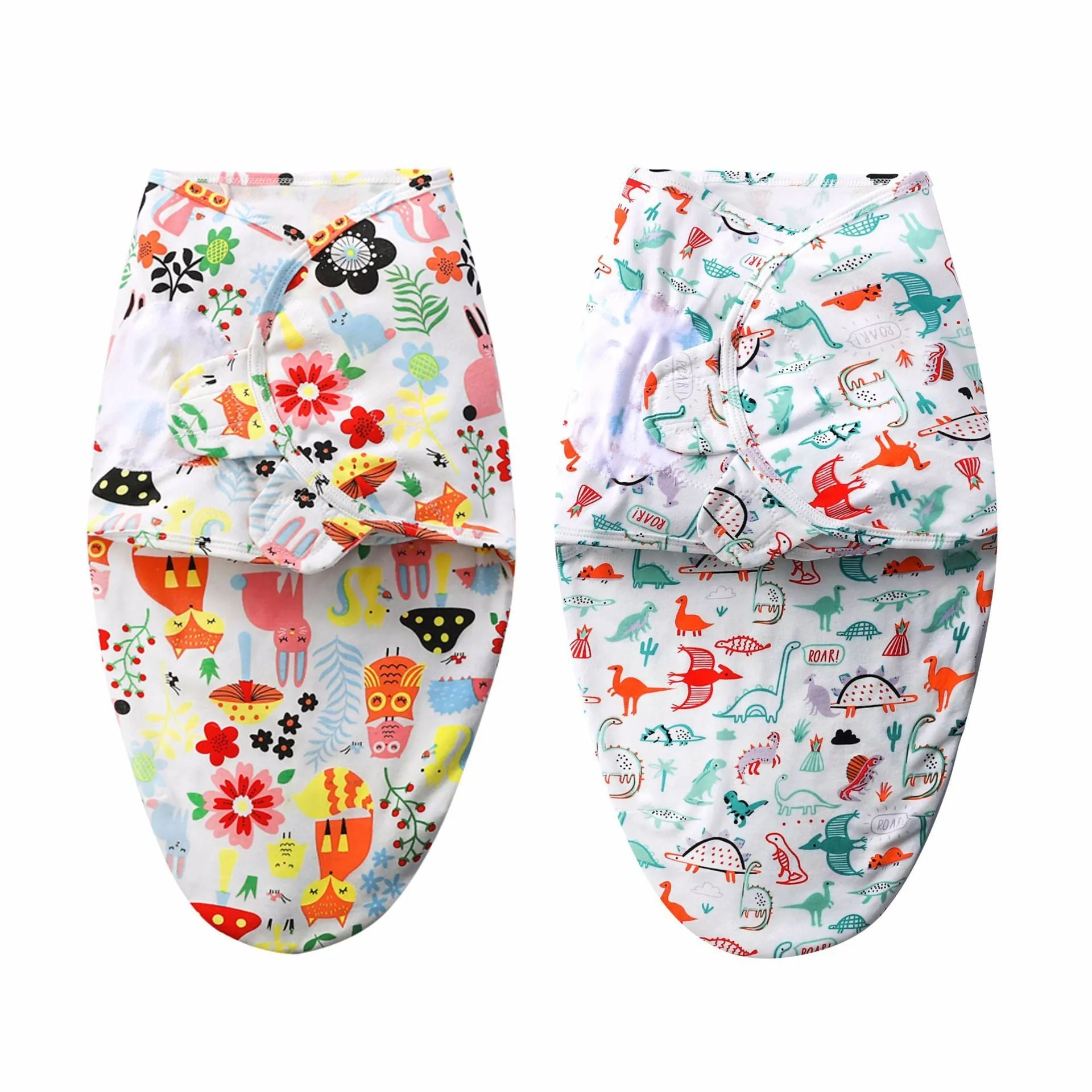 Soft Cotton Baby Swaddle Blanket Cozy & Breathable Wrap