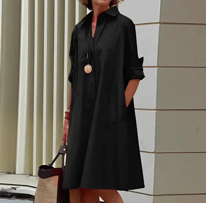 Stylish Polo Dress: Stretch Fit & Breathable