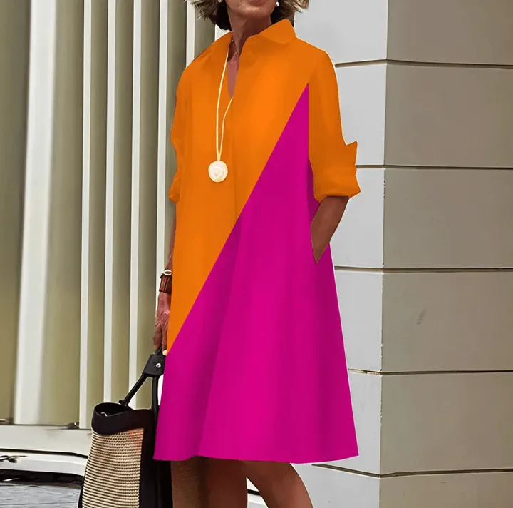 Stylish Polo Dress: Stretch Fit & Breathable