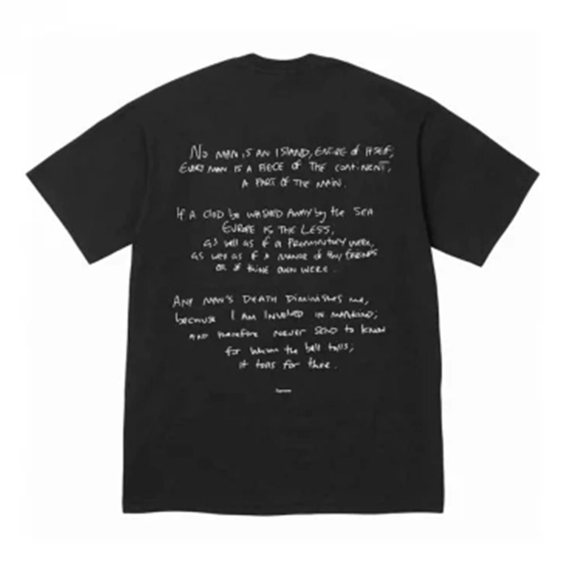 Supreme Corteiz Rules The World Tee Black