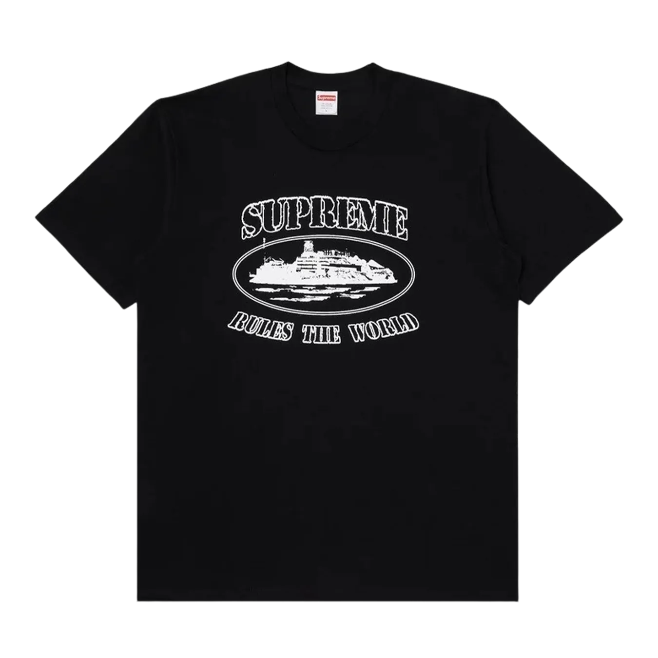 Supreme Corteiz Rules The World Tee Black