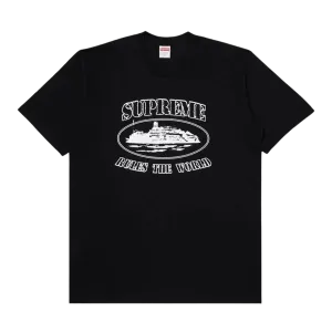 Supreme Corteiz Rules The World Tee Black