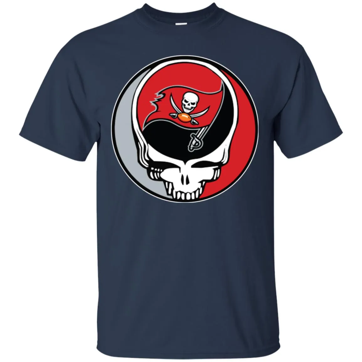 Tampa Bay Buccaneers Grateful Dead Steal Your Face Football Nfl Shirts