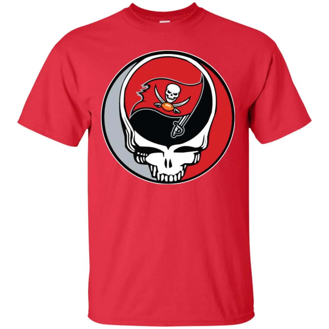 Tampa Bay Buccaneers Grateful Dead Steal Your Face Football Nfl Shirts
