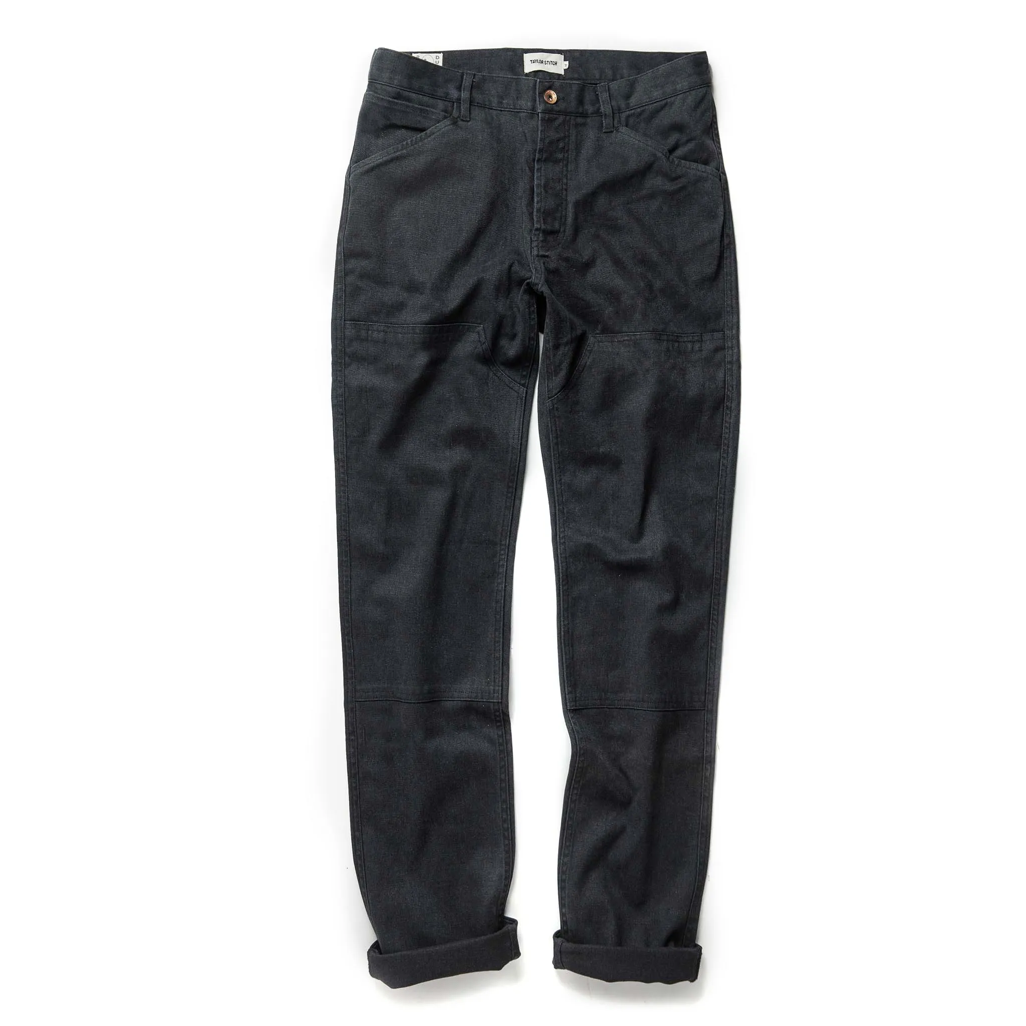 Taylor Stitch - The Chore Pant in Coal Boss Duck