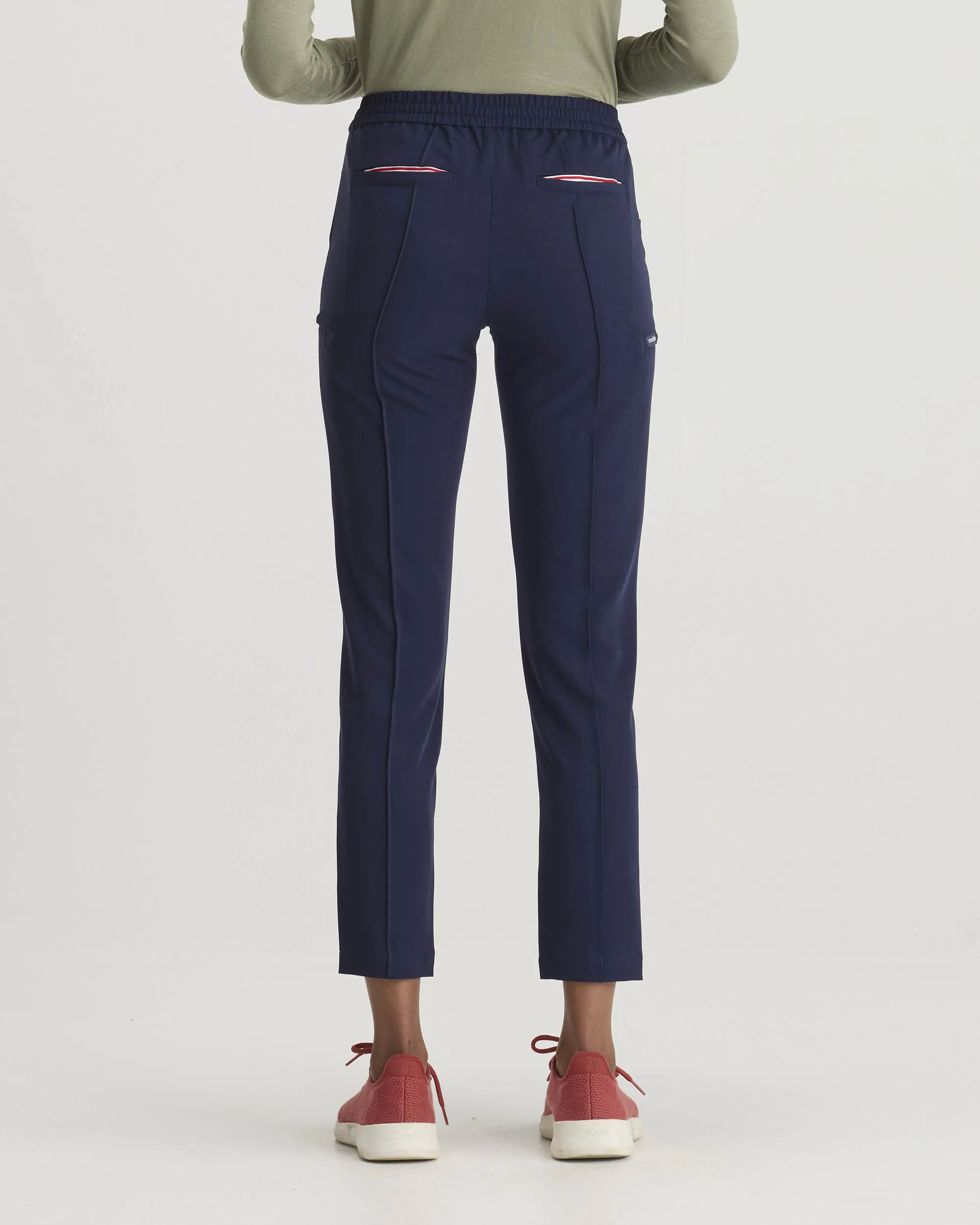 TENCEL™ Sicily‎ ‎ Pintuck Tapered Scrub Pants