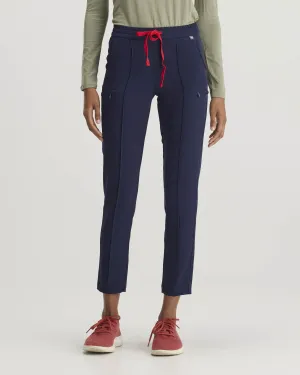 TENCEL™ Sicily‎ ‎ Pintuck Tapered Scrub Pants
