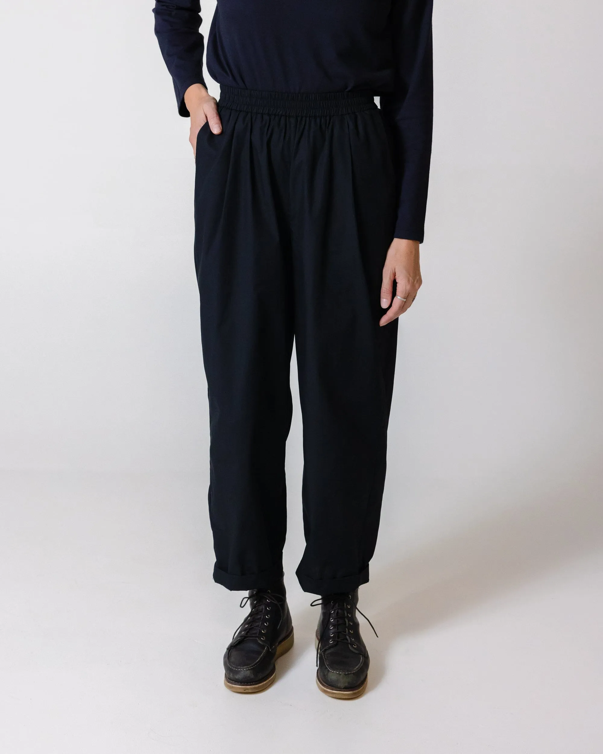 The Womens Organic Poplin Pant