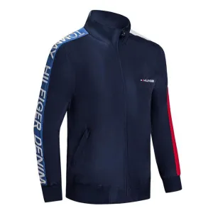 Tommy Jeans Branded Hand Logo Tracksuit Jacket- Navy-blue