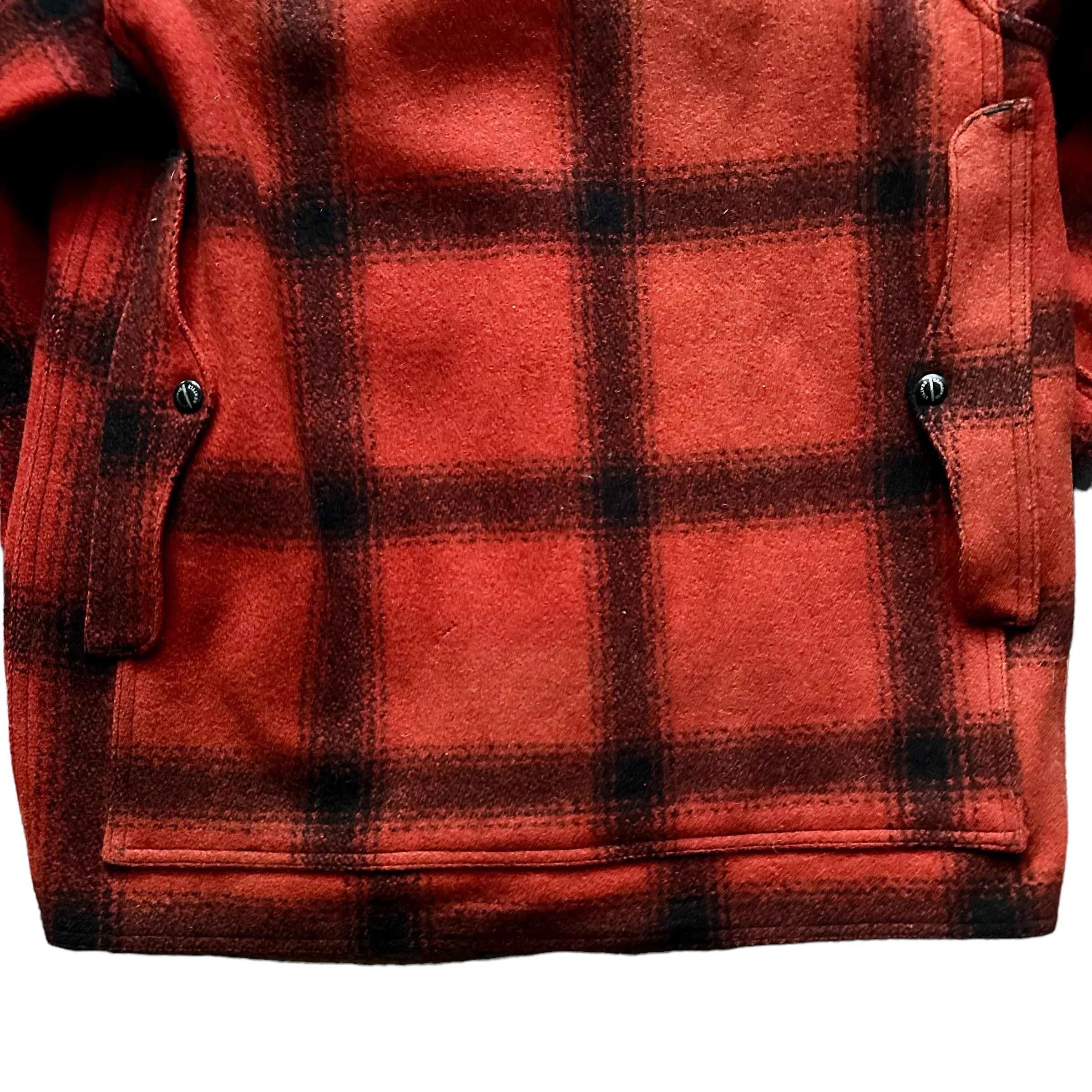 Vintage 75% Red Filson Hunter Wool Jacket SZ 42 |  Vintage Workwear Seattle