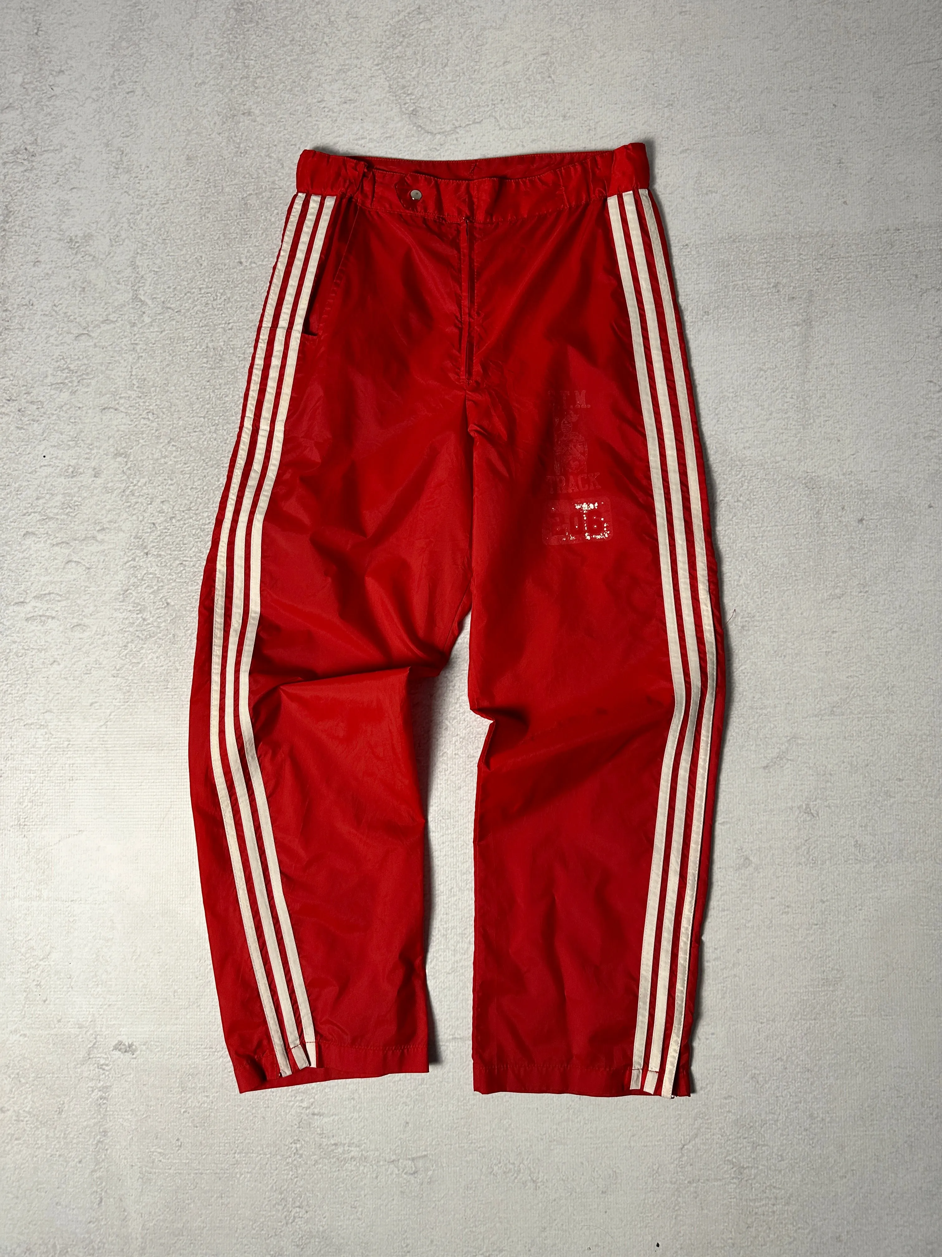 Vintage 80s Adidas Track Pants - Men's Small