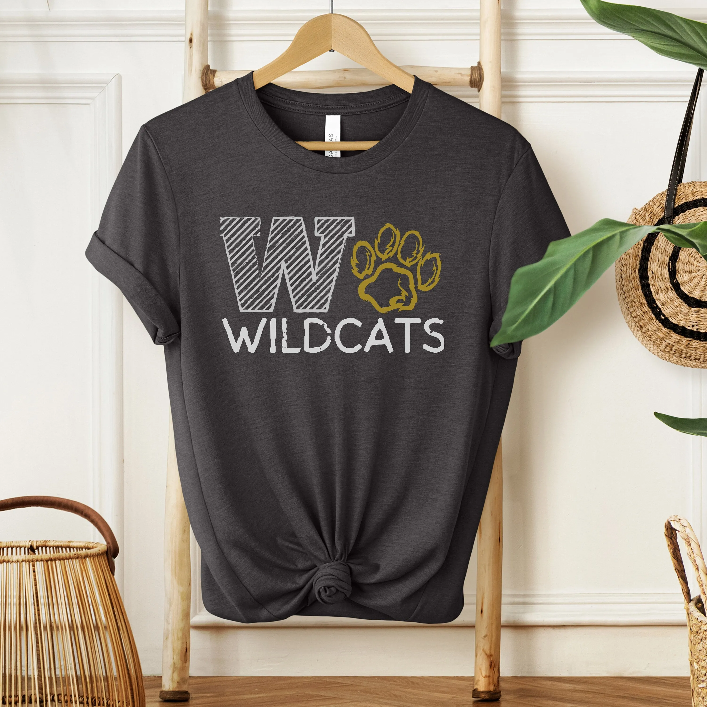 Wildcats Shirt, Wildcats Unisex TShirt, Wildcats Shirts For Mom, Wildcats Shirts For Her, Sports Graphic Sweatshirt Tee