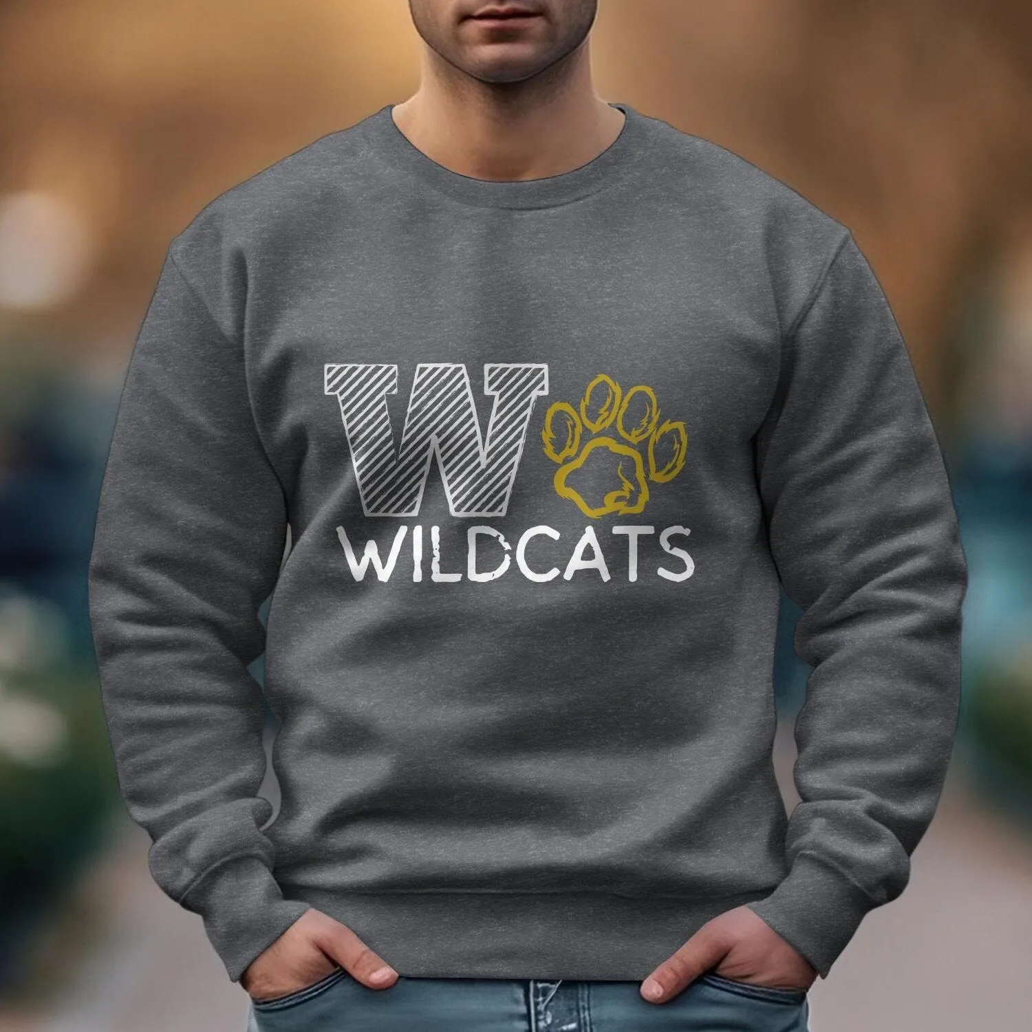 Wildcats Shirt, Wildcats Unisex TShirt, Wildcats Shirts For Mom, Wildcats Shirts For Her, Sports Graphic Sweatshirt Tee