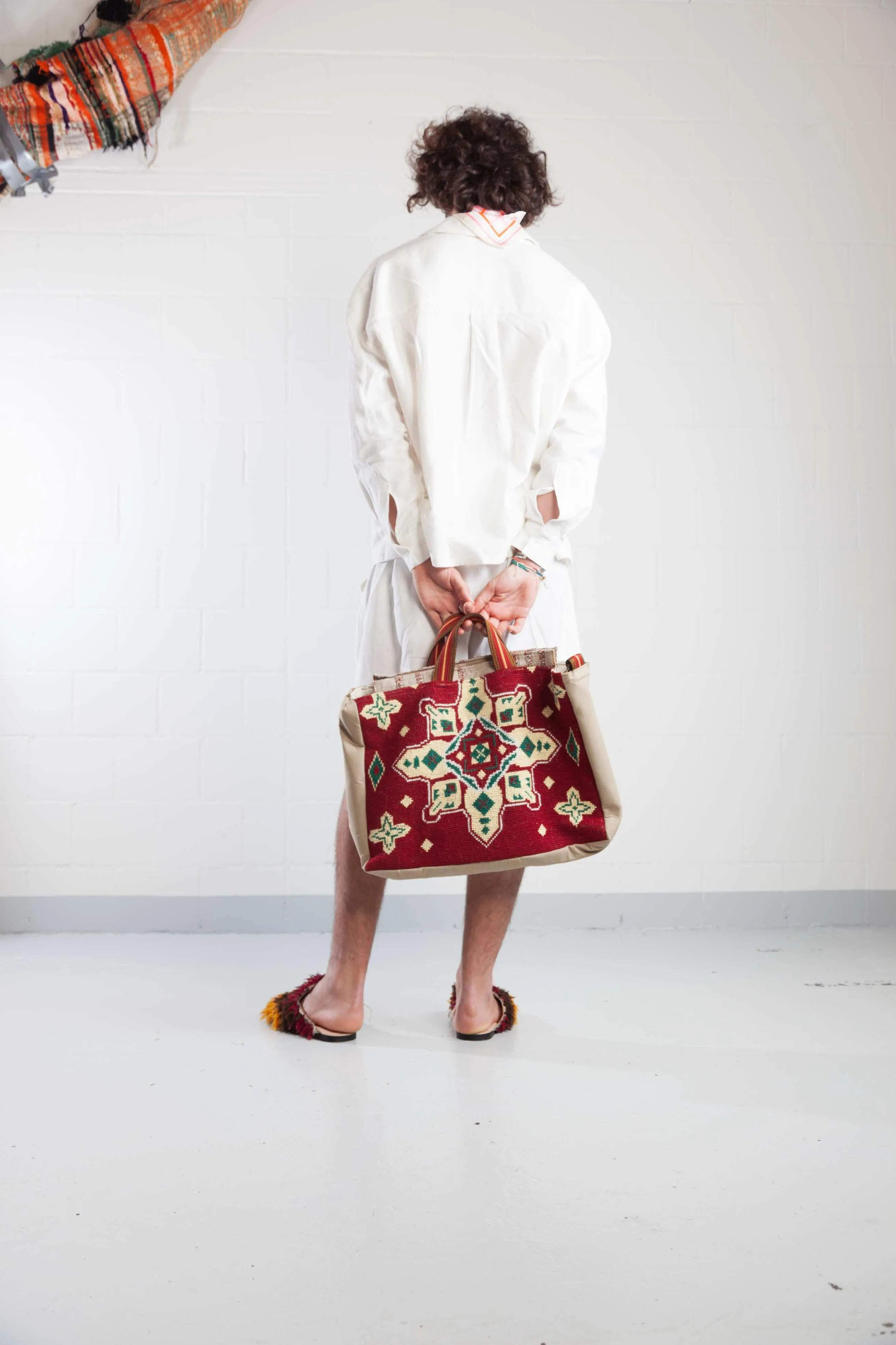 William Linen Bermuda Pearl - ByAdushka