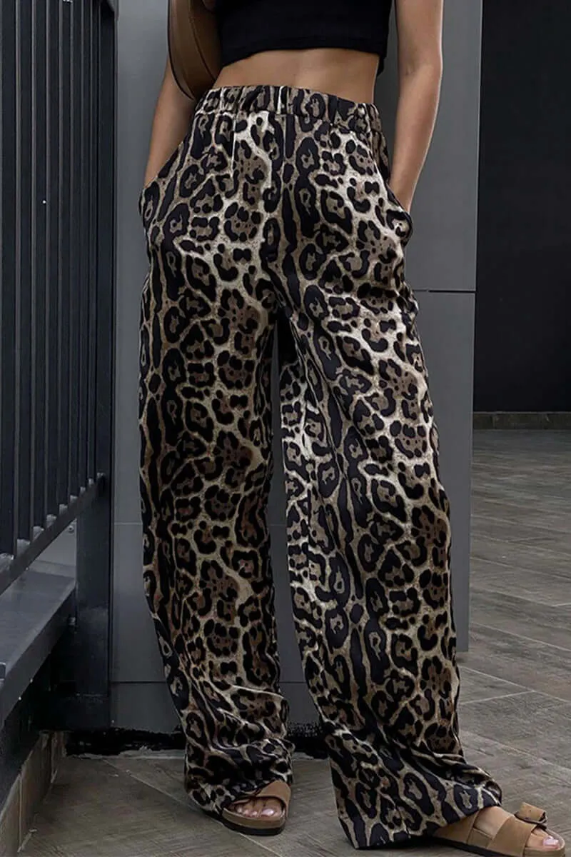 Women's Casual High Waist Wide Leg Pants