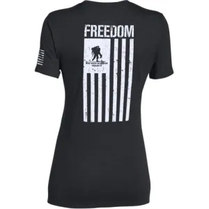 Women's UA WWP Freedom Flag Tee